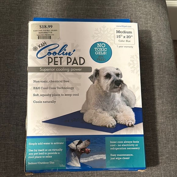 K&H Coolin' Pet Pad - Blue - Picture 1 of 2
